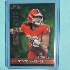 2021 Wild Card Alumination Green, Trevor Lawrence Jaguars Rookie Card #SP-1